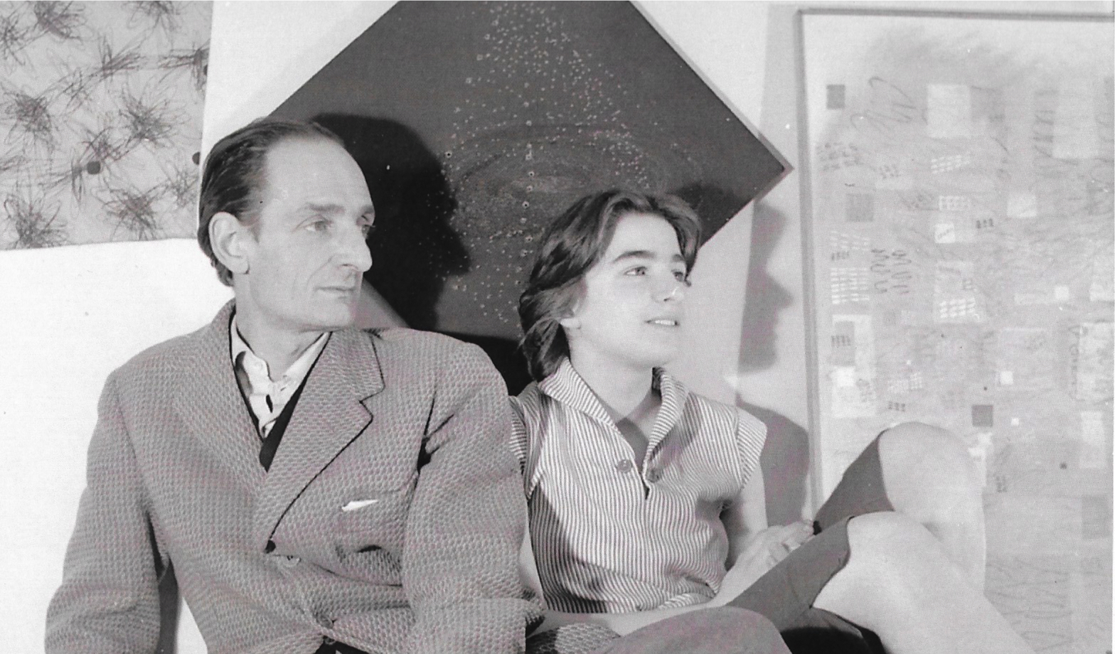 Paola e Sirio Musso nella casa di famiglia